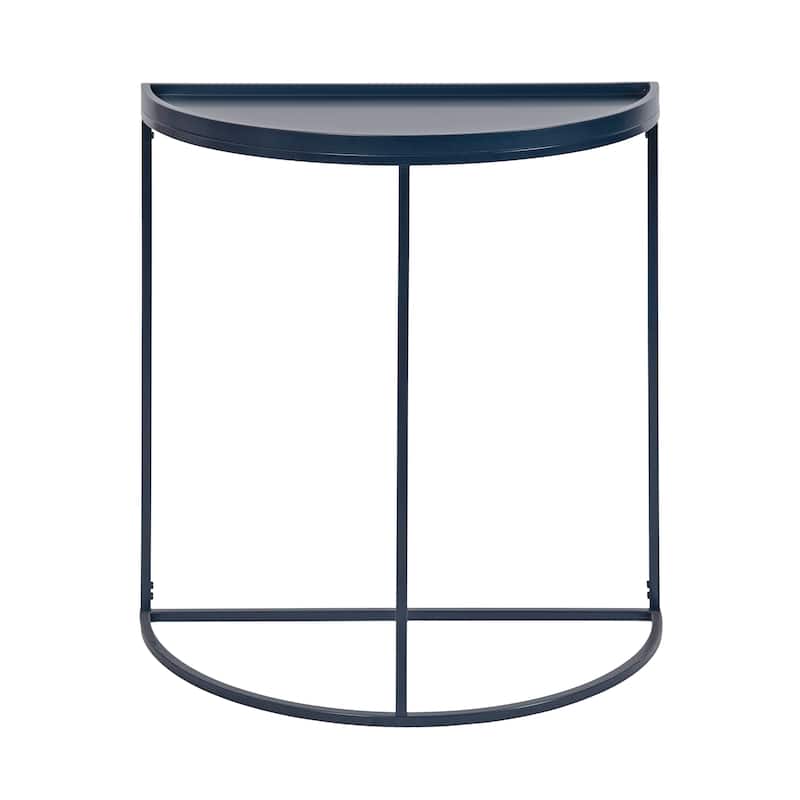 Kate and Laurel Dorrah Half-Circle Console Table