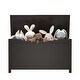 preview thumbnail 29 of 38, Kids Wooden Toy Box Storage with Safety Hinged Lid