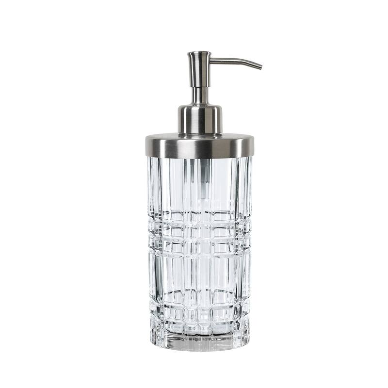 Nachtmann Square Soap Dispenser - Clear - 15 oz