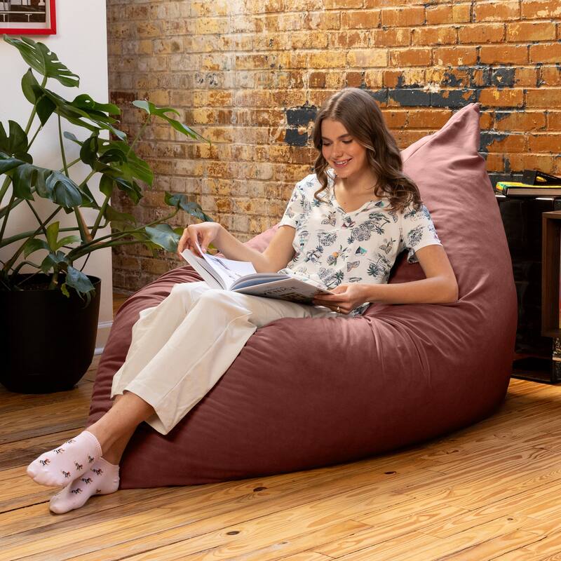 Jaxx Pillow Saxx 5.5-Foot Bean Bag Giant Floor Pillow