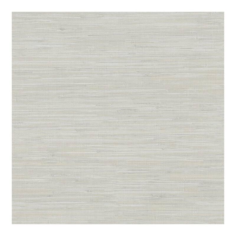 Chesapeake Waverly Light Grey Faux Grasscloth Wallpaper - 20.5 x 396 x 0.025