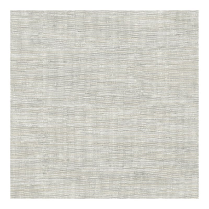 Chesapeake Waverly Light Grey Faux Grasscloth Wallpaper - 20.5 x 396 x 0.025