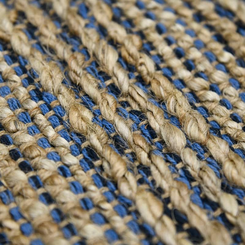 Saratoga All-natural Jute/Cotton Flatweave Area Rug