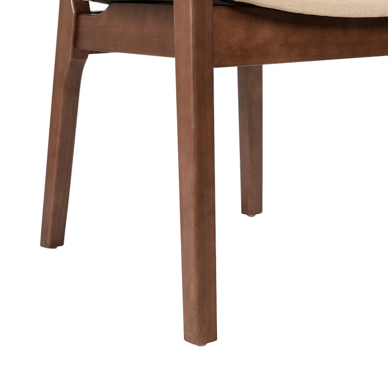 Christopher Knight Home - Sorin Modern Rattan and Upholstered Indoor Dining Chair with Armrest - Set of 2