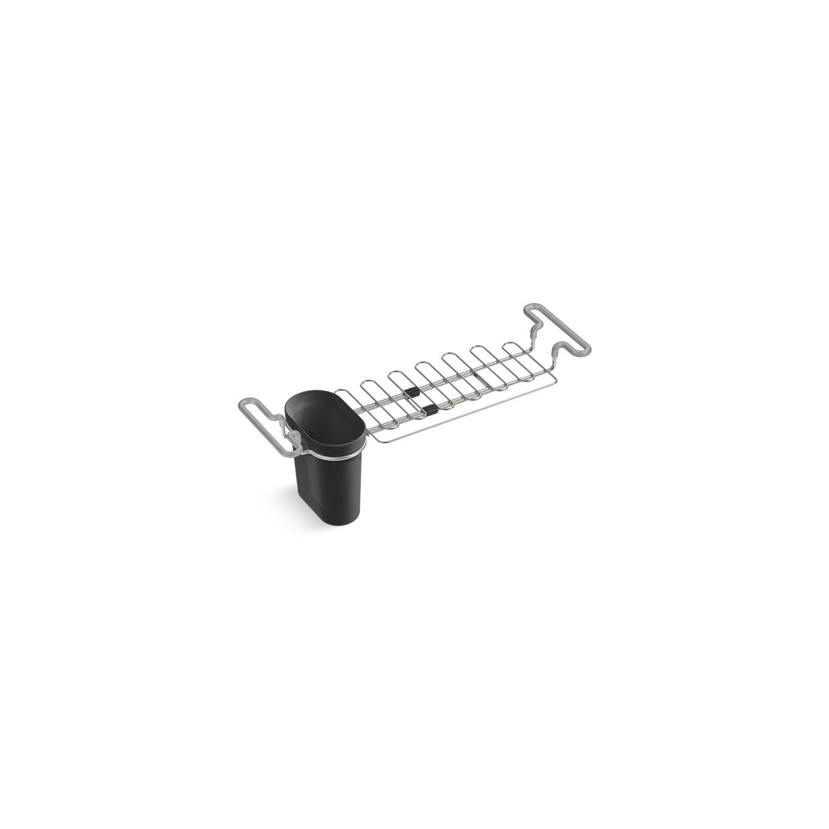 KOHLER Undertone 12-1/4 in. x 13-3/4 in. Bottom Sink Bowl Rack in Stainless Steel