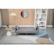 preview thumbnail 103 of 115, Velvet Loveseat Sofa Bed with 2 Pillows, Mid Century 2-Seat Couches Convertible Sofa Bed for Living Room, Bedroom,Office