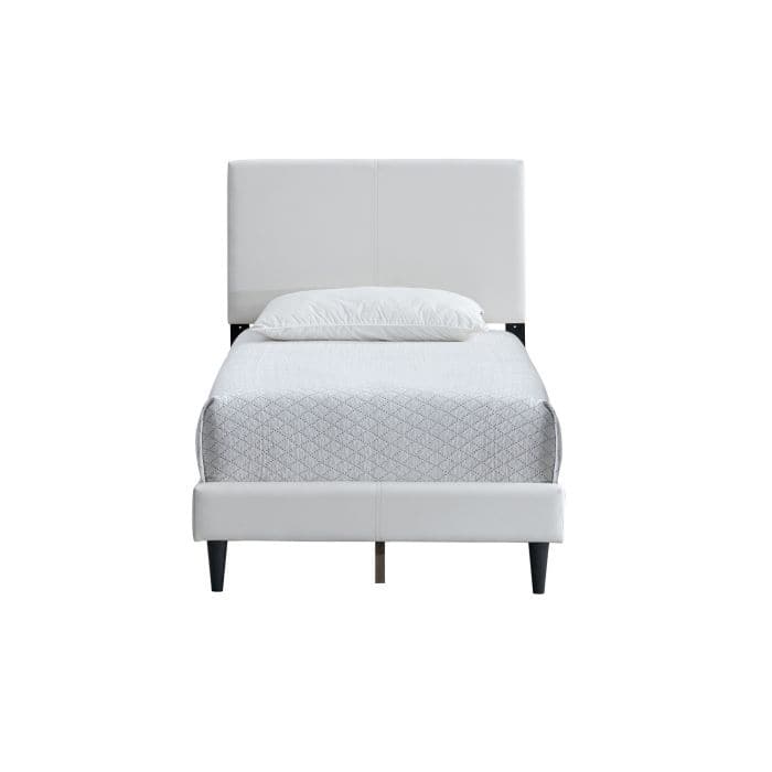 GDF Studio - Emily Modern Upholstered Bed with Adjustable Headboard (Mattress Not Included)