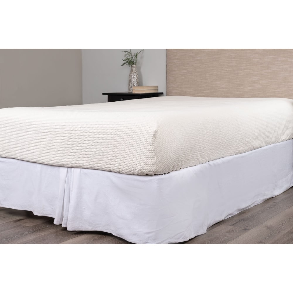 Cottage Home Waffle Box Spring Cover