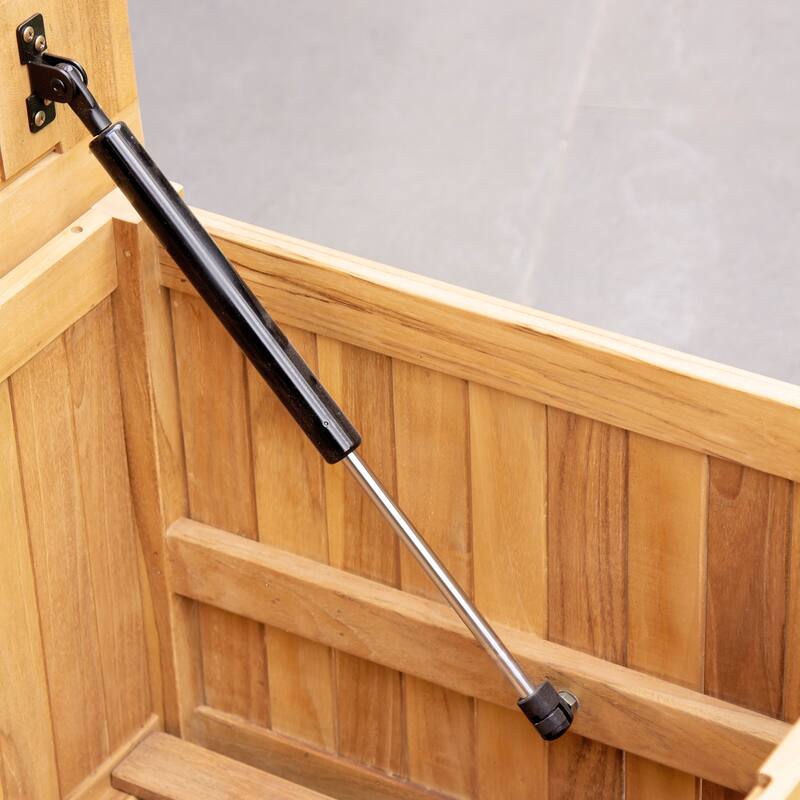 Cambridge Casual Kikori Teak 48-inch Teak Outdoor Storage Box