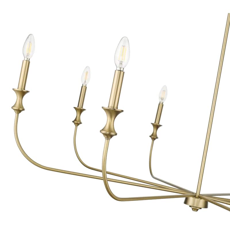Millennium Lighting 29608 Savanne 8 Light 48" Wide Taper Candle Style