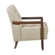 preview thumbnail 60 of 71, Leland Leather Match Accent Chair