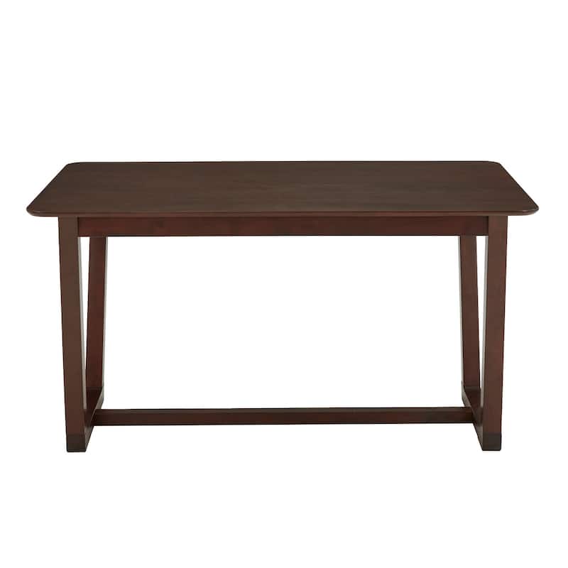 Orlo Walnut Finish Dining Table by iNSPIRE Q Modern