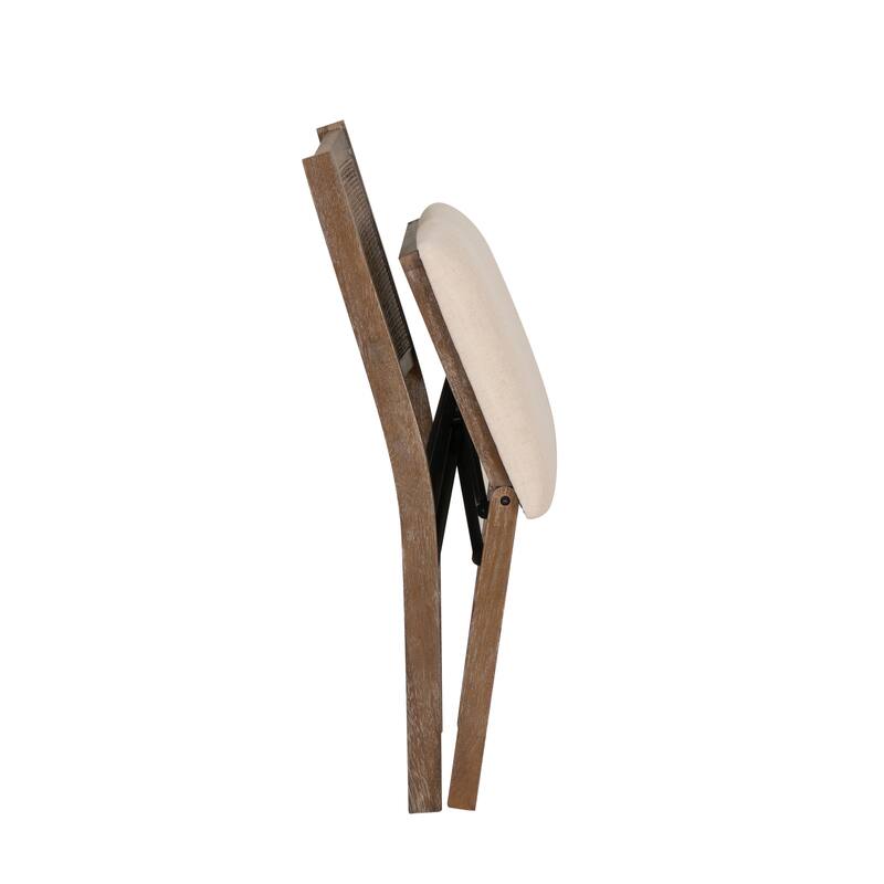 Beulah Rattan Folding Dining Chair