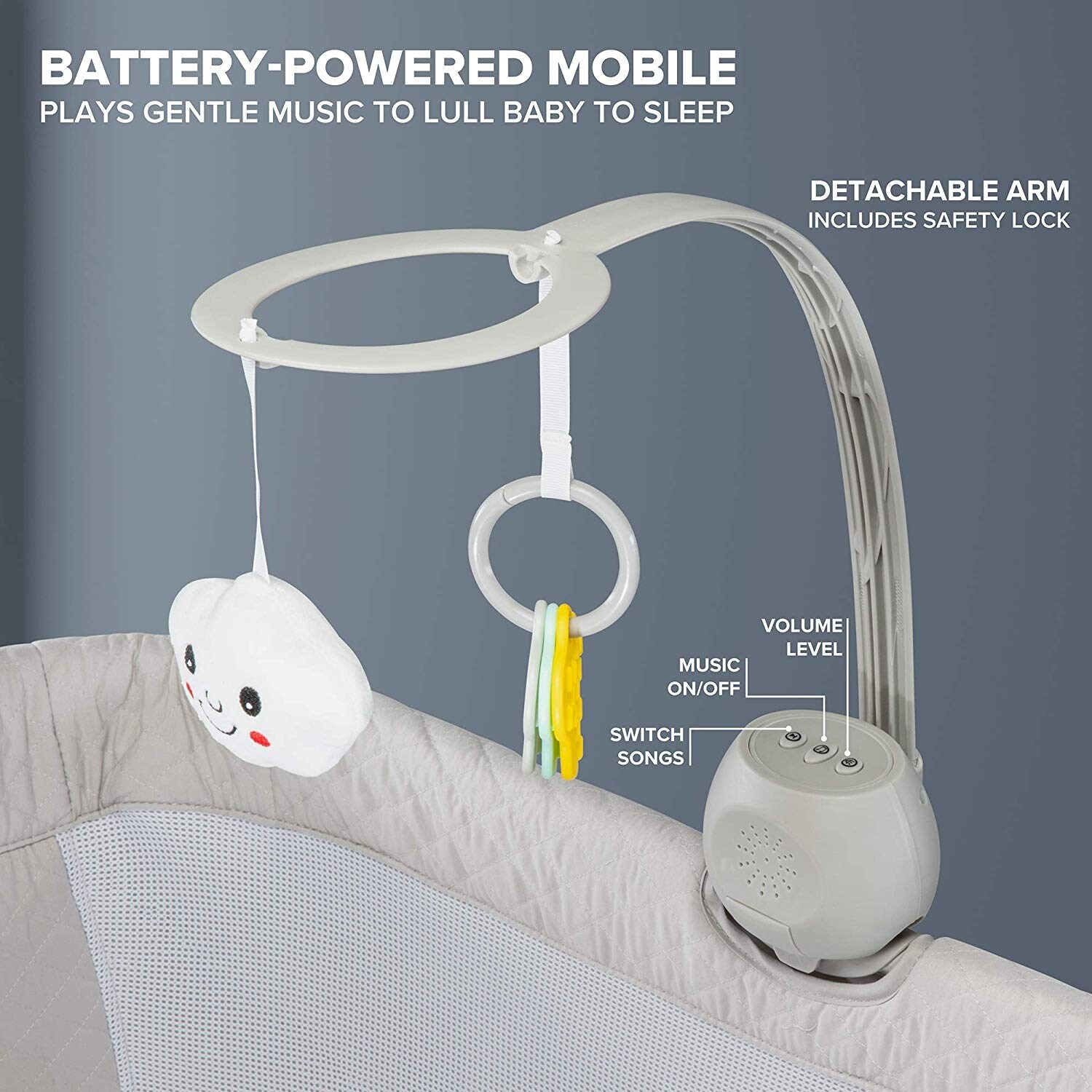 bedside crib mobile