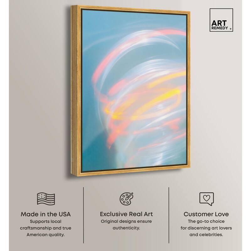 Swirling Light I Canvas by Art Remedy