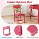 preview thumbnail 14 of 28, Costway Kids Desk and Chair Set with Storage Drawer and Hutch, Student - See Details
