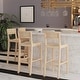 preview thumbnail 29 of 34, Linon Dahlia Armless Barstool Set of 2