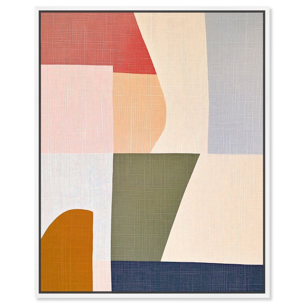 Planar Patchwork I Canvas by Art Remedy