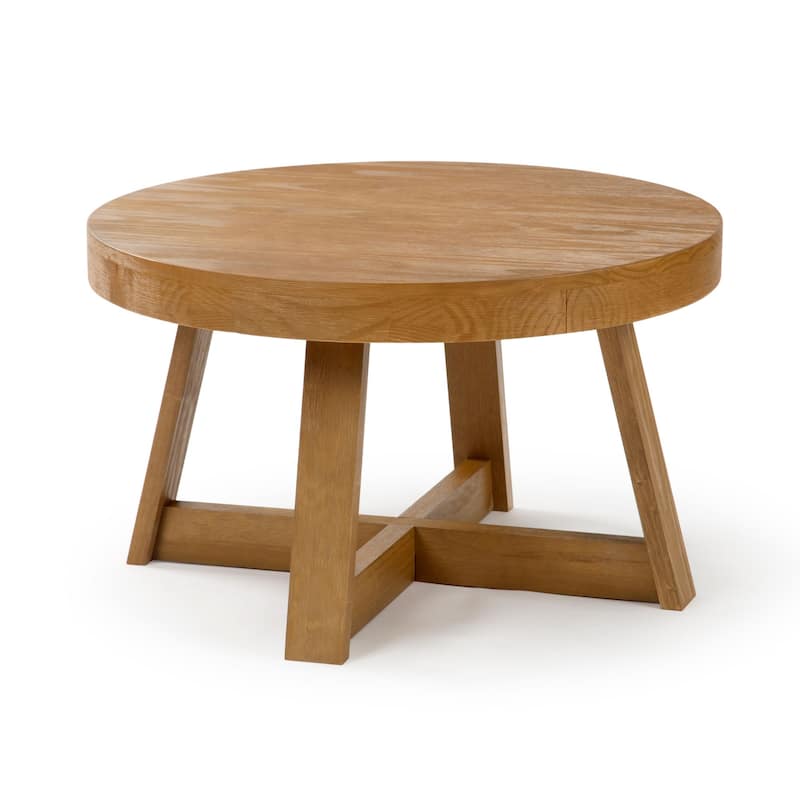 Plank and Beam Classic Round Coffee Table - 30"