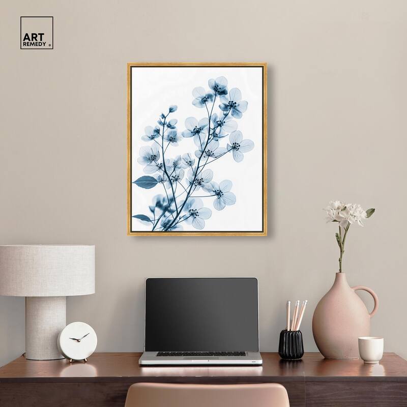 Translucent Petals I Canvas by Art Remedy