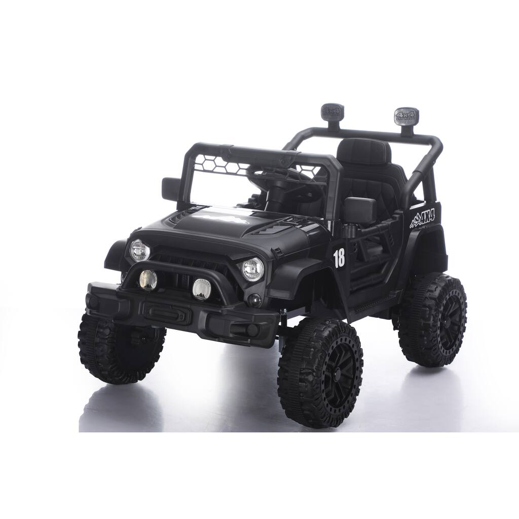 Ride-On Car for Ages 3-5 - Black
