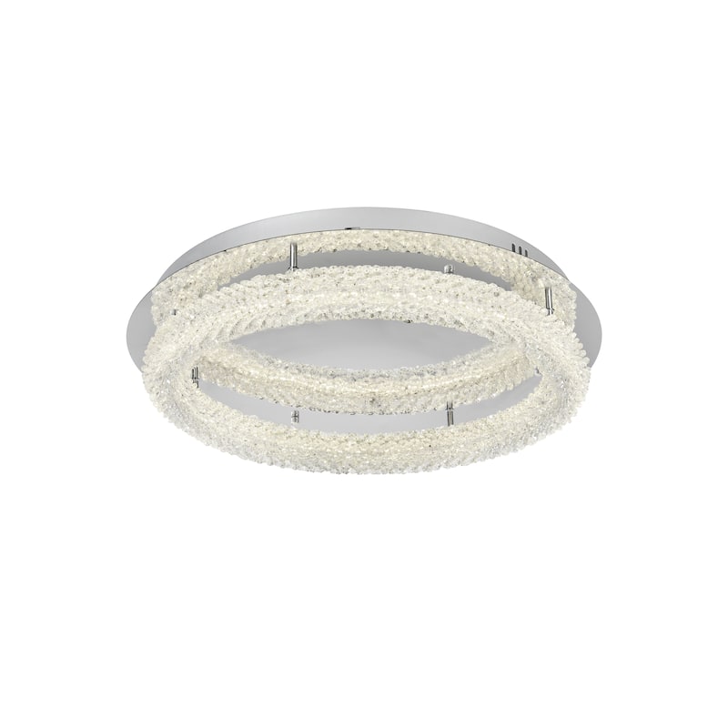 26 inch Adjustable LED Flush Mount