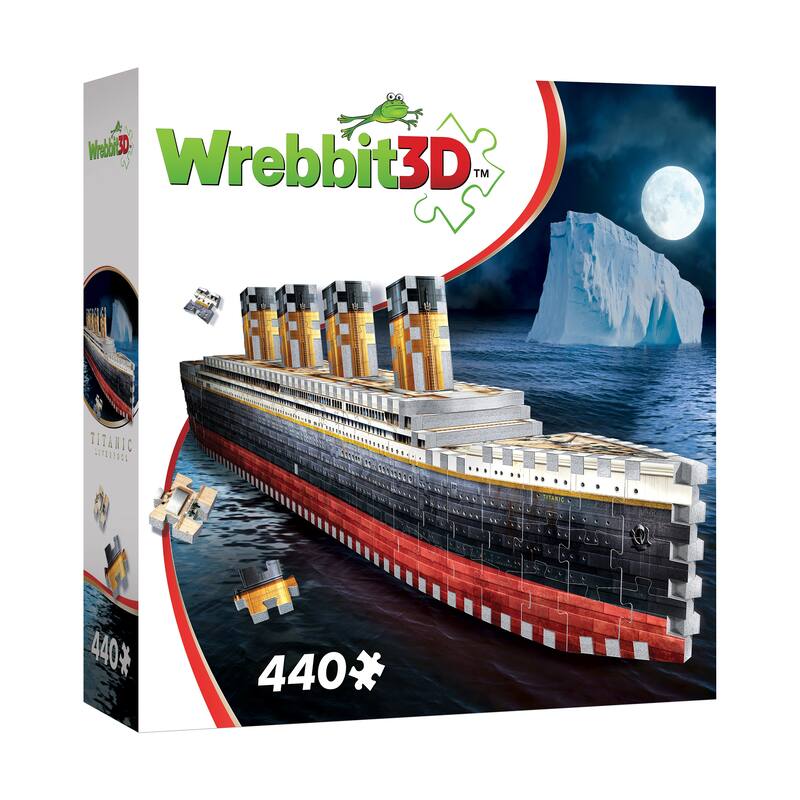 Titanic 3D Jigsaw Puzzle - 440 Pcs
