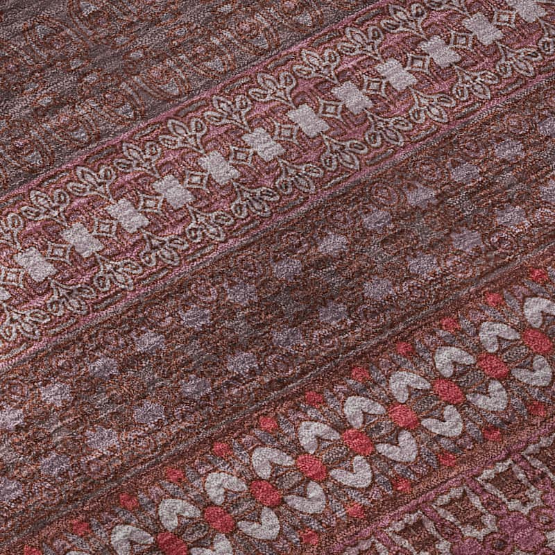 Premium Washable Super Soft Boho Stripes Mayfield Rug