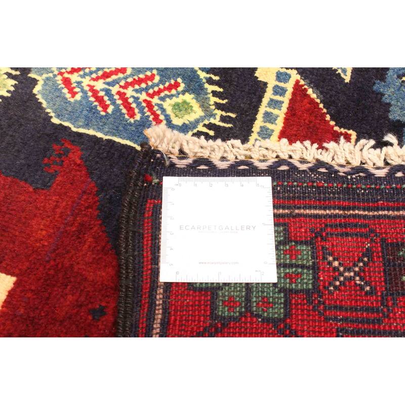 ECARPETGALLERY Hand-knotted Teimani Cream Wool Rug - 3'0 x 4'10