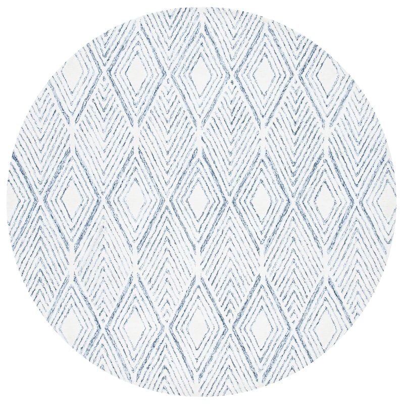 SAFAVIEH Handmade Abstract Mariken Diamond Wool Rug