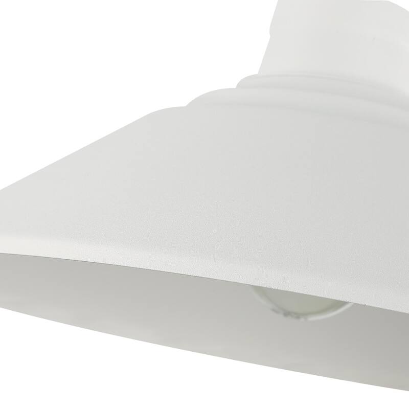 Golden Lighting Journey 1-light Semi-Flush Mount in Natural White - Natural White - 1-Light Semi-Flush