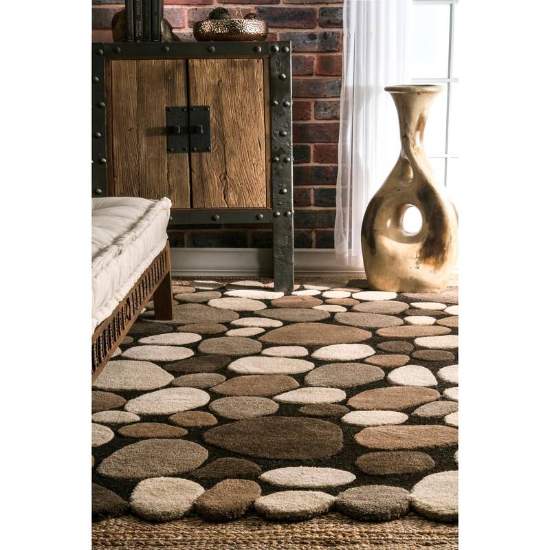 Nuloom Hand Tufted Pebbles Area Rug - Overstock - 11607157