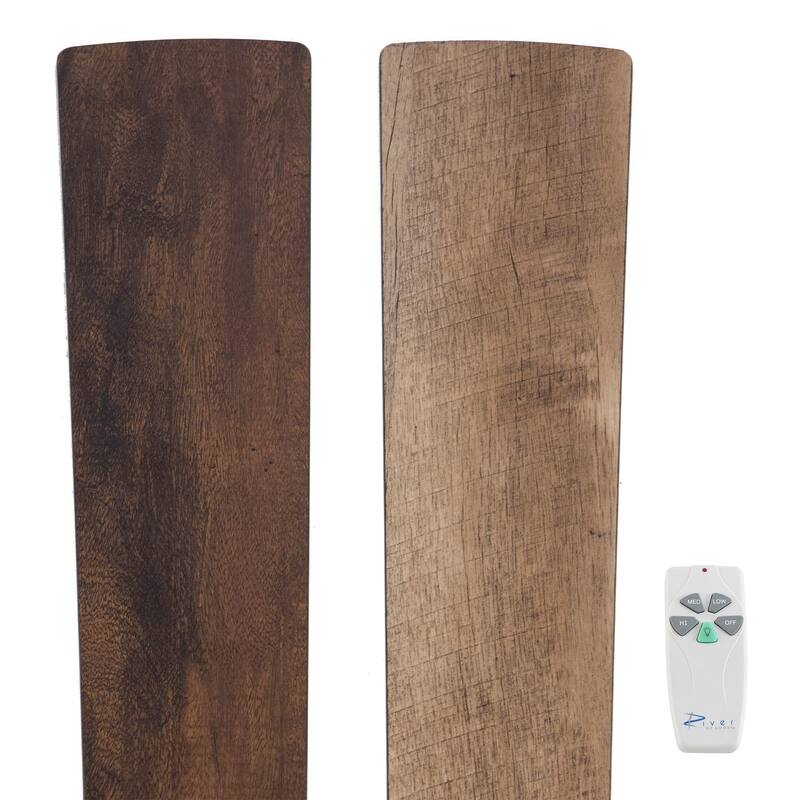 Reid River of Goods 5-blade 52-inch Indoor Tiffany-style Ceiling Fan with Shade and Remote Control