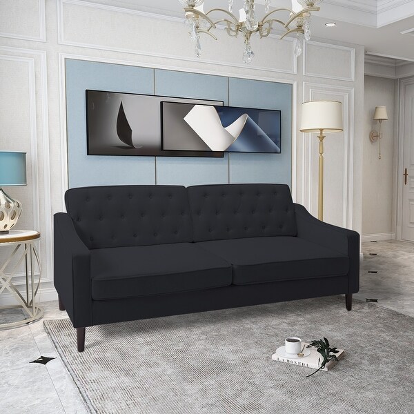 Square Arm Sofa with Removable Washable Cushion Covers Bed Bath Beyond 38103562