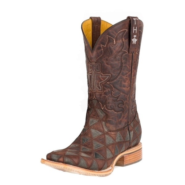 Tin Haul Western Boots Mens Anvil Square Brown. Opens flyout.