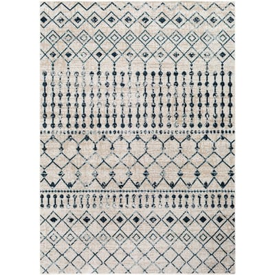Livabliss Quince Bohemian Machine Washable Area Rug