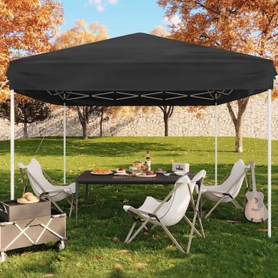 10x10 Pop Up Canopy Tent with 4 Sandbags & Carrying Bag for Camping, Parties