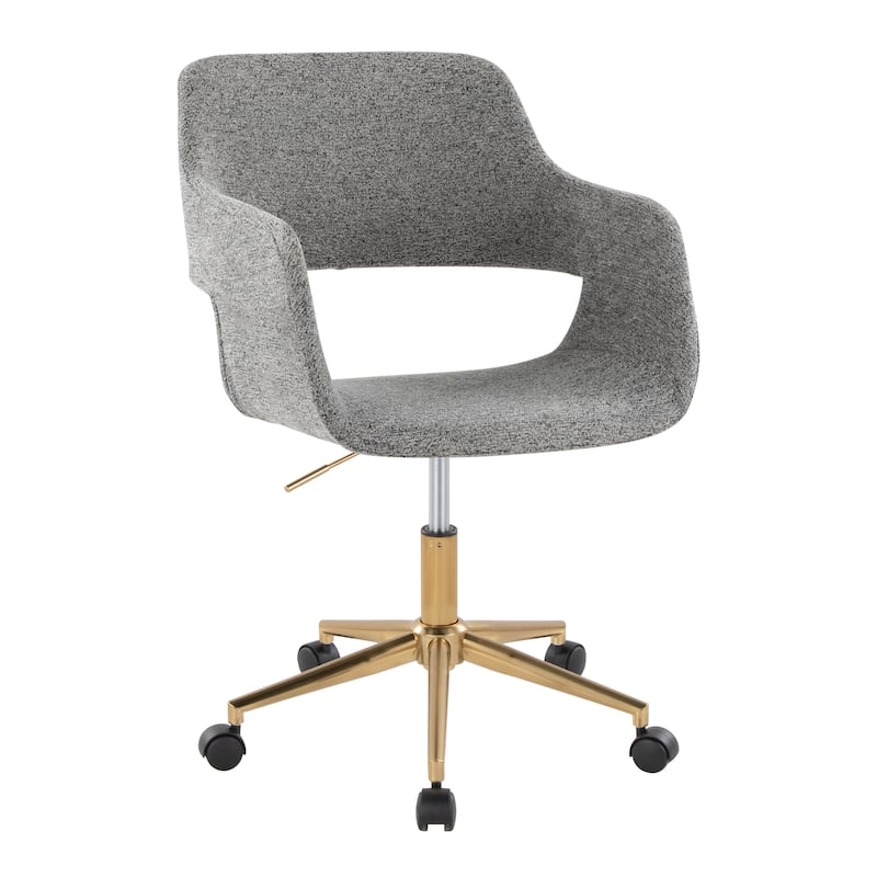 Carson Carrington Vallen Adjustable Task Chair with 5-Star Base