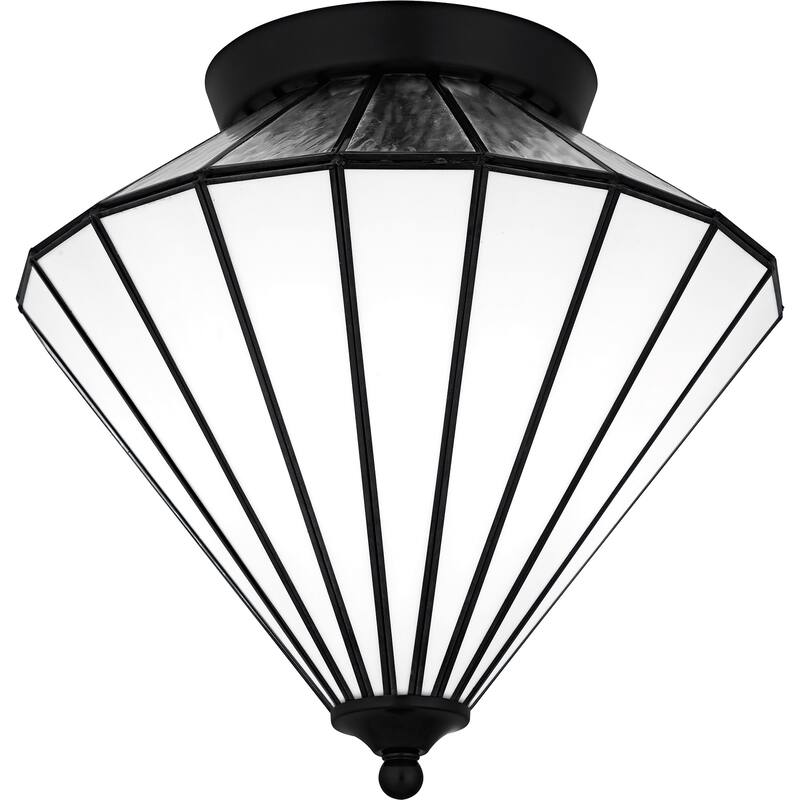 Liam 3-Light Matte Black Flush Mount