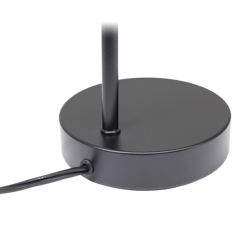 Gooseneck Desk Lamp with Cone Shade - 15.25" - Black