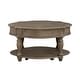 preview thumbnail 5 of 10, Magnolia Manor Weathered Bisque Round Cocktail Table