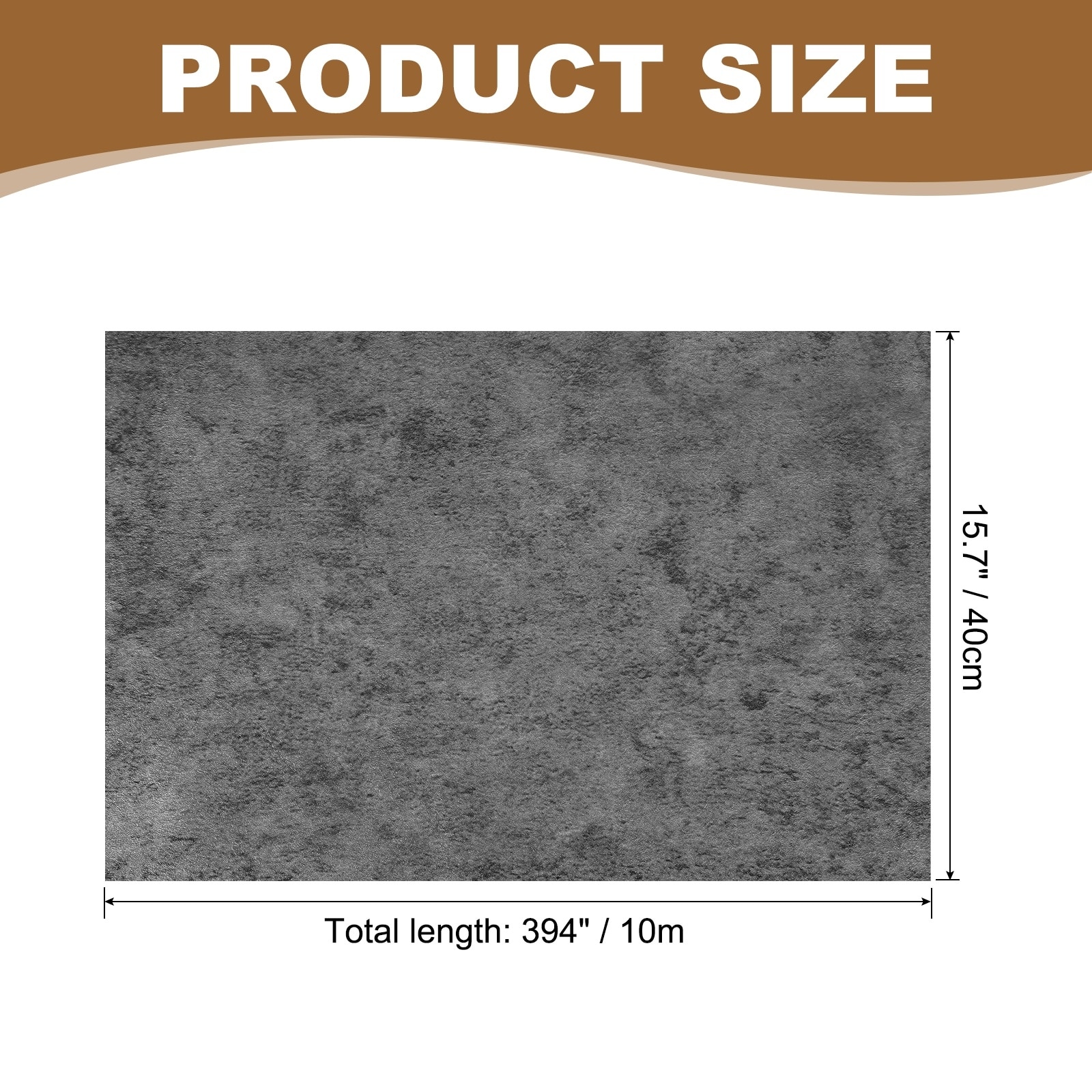 Concrete Wallpaper, Concrete Cement Contact Paper Vinyl Stained Matte Crackle Textured Adhesive Wallpaper