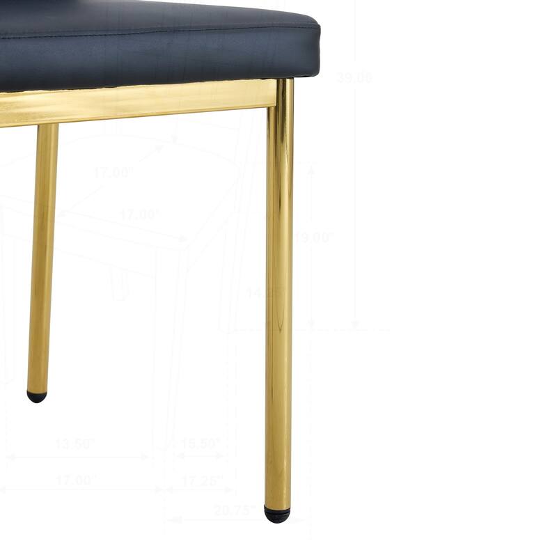 Luxurious Ergonomic Dining Chair Set - Stylish and Comfortable