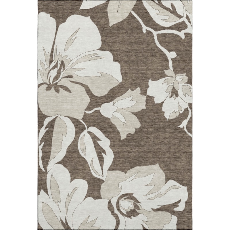 Premium Washable Super Soft Modern Floral Mayfield Rug