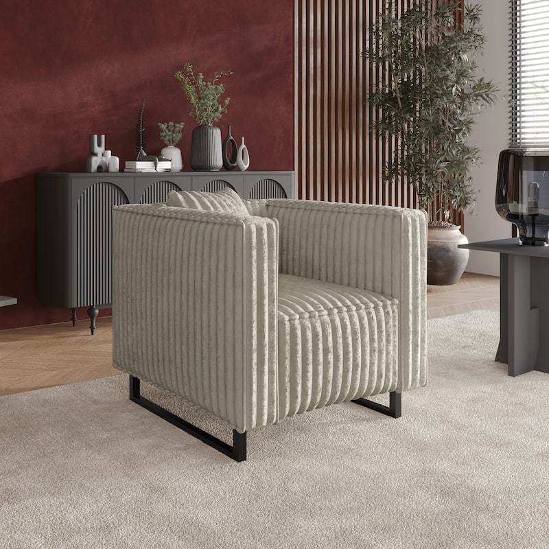 CraftPorch Mid Century Modern Upholstered Chair