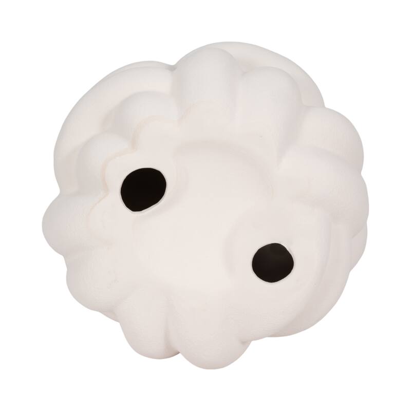 Sagebrook Home Modern Stoneware Ceramic Orb Decorative Accent Sculpture for Contemporary Spaces