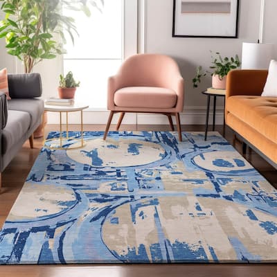 Premium Washable Super Soft Contemporary Casual Mayfield Rug