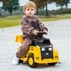 preview thumbnail 2 of 8, Costway Ride on Dump Truck with One-Button Start Horn Adjustable Dump - See Details