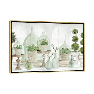 iCanvas "Nice And Neutral Plant Collection" by Cindy Jacobs Framed Canvas Print