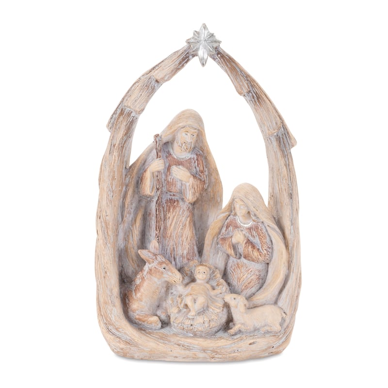 Holiday Nativity Scene Display 8"H - N/A